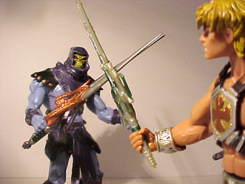 He-Man and Skeletor fight