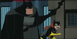 Batman and Batgirl flashback