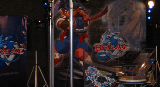 YTV's Beyblade booth