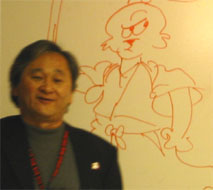 Stan Sakai with Usagi