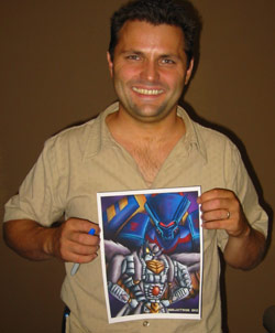 Brian Drummond with Silverbolt & Jetstorm