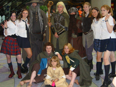 Lord of the Rings and schoolgirls