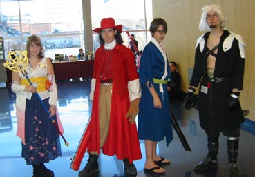 Anime cosplayers