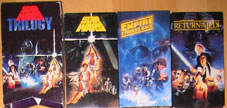 Star Wars Video Tapes