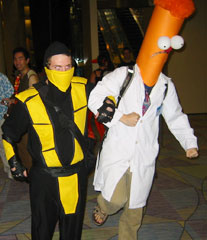 Scorpion and... Beaker?