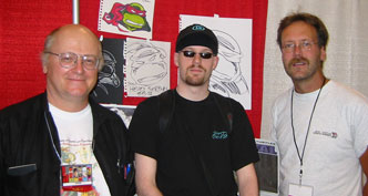 Peter Larid, Ninjatron, and Jim Lawson