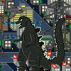 Godzilla Pixel Art