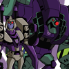 Transformers Animated Blitzwing & Lugnut